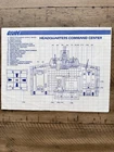 Vintage GI Joe 1983 Headquarters Command Center Blueprint Instruction Sheet