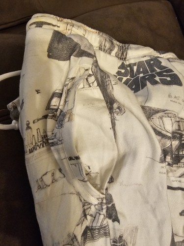 Star Wars X Kith Sketch 100% Cotton Unisex Adult Pajama Set Medium White  - Bild 18 von 24