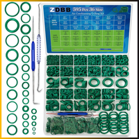 595 O-Ringe Set FüR Klimaanlage, SAE Metrisch, 36 GrößEn, Gummi, Nitrilkautschuk
