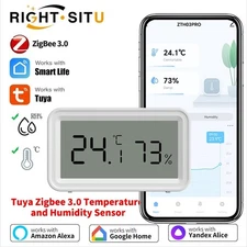 Tuya Zigbee Temp & Humidity Sensor – Works w/ Alexa Google Home