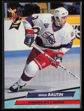 1992-93 Fleer Ultra #440 Sergei Bautin Rookie Winnipeg Jets NM