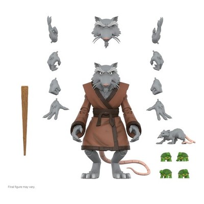 Splinter (Animated) - TMNT / Teenage Mutant Ninja Turtles - Super 7 - MISB