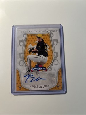 2024 Panini Crusade - Apprentice Signatures Bubba Chandler #AS-BCH (AU, RC)