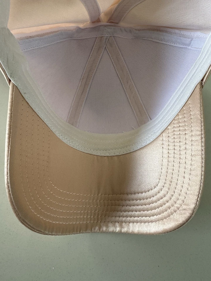 Disney Adulto Minnie Mouse Disney Oro Rosa Bling Lentejuelas Orejas Sombrero Ajustable Foto 3 de 4