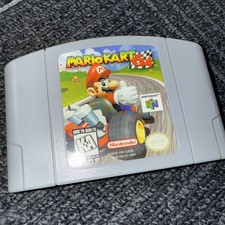 Mario Kart Nintendo 64 N64 Authentic Cleaned Tested Retro Original Oem