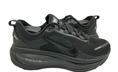 Nike Men's ZoomX Air Zoom Vomero 18 Lace Up Running Shoes Black