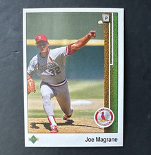 Upper Deck 1989 Joe Magrane #103 St. Louis Cardinals Rookie Base Set Card. rookie card picture