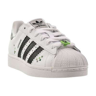 Adidas Superstar II J x Minecraft Big Kids' Shoes White/Black