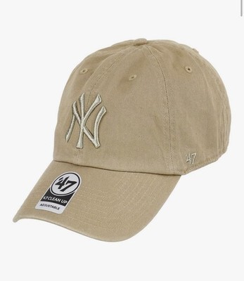 New York Yankees 47 Brand Hat Clean Up Adjustable Cap Caqui MLB Baseball New