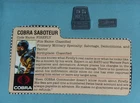 GI G.I. Joe gijoe FIREFLY BACKPACK + FILE CARD LOT weapons parts