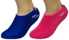 BLUE REEF Unisex Anti Verruca Nylon Lycra Upper Rubber Sole Pool Footsie Shoe