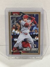 Nathan Church St Louis Cardinals RC Gold #/2026 Topps Series 1