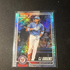 2026 Topps Series 1 CJ Abrams Opening Day Foil Nationals #152