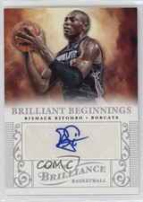 2012 Panini Brilliance Brilliant Beginnings Bismack Biyombo Rookie Auto RC 05fy