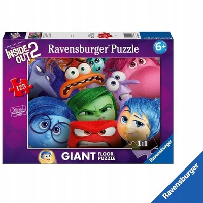 Ravensburger 125 Stück Puzzle Inside Out 2 ''Das Gehirn kann es nicht enthalten''