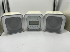 Memorex MX4118 Cube CD AM/FM Micro Stereo System W/ Speakers Tested Working