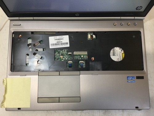 HP ELITEBOOK 8570p - FOR PARTS - MISSING COMPONENTS - READ DESCRIPTION - BB - Picture 2 of 7