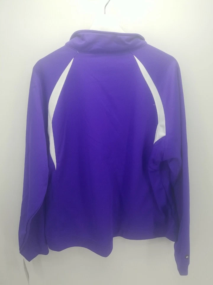 Chaqueta de rendimiento de entrenamiento Holloway para dama púrpura talla 2XL Foto 2 de 4