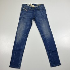 Jeans donna Diesel Getlegg Wash 0R610 effetto invecchiato elasticizzato slim skinny 27x32