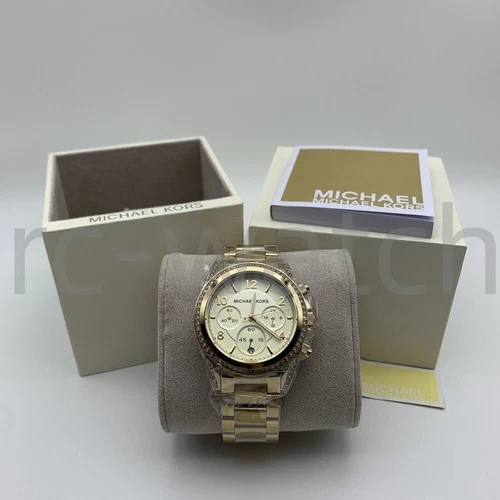 Michael Kors MK5166 Blair Glitz Gold Tone Stainless Palestine Ubuy