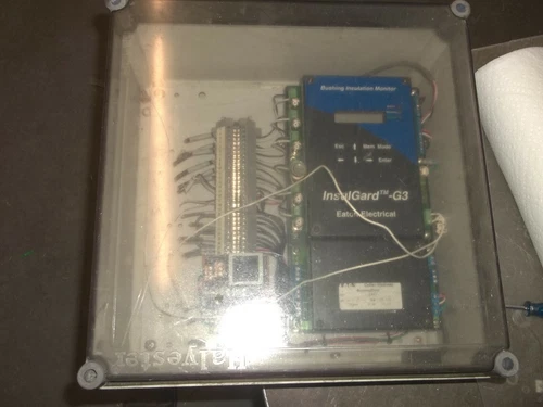 EATON CUTLER HAMMER INSULGARD G3 BUSHING INSULATION MONITOR ENCLOSURE (B1)