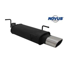 Novus N Stahl Sport Auspuff Endschalldämpfer 135x75 oval Opel Vectra B inkl. 16V