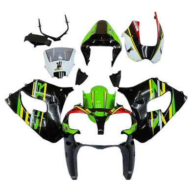 Injection Fairing Kit Bodywork Plastic ABS fit For Kawasaki ZX9R 2002-2003 #18