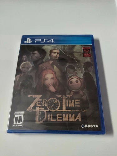 Zero Escape Zero Time Dilemma (Playstation 4 PS4) Brand New Sealed