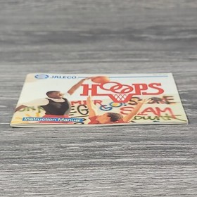 Nintendo NES Hoops Basketball MANUAL ONLY! Video Game Replacement Part OEM 1989