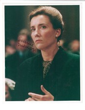 Emma Thompson Signed Photo 1990s / Actor Autographed