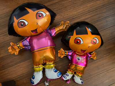 2 PACK) Nickelodeon Dora & Boots Theme Birthday Supershape Jumbo