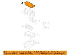 NISSAN OEM 18-24 Kicks Electrical Electrical Components-Upper Cover 243825RL0A