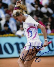 2009 Tennis HOF Monica Seles Signed Photo 8x10 COA 3