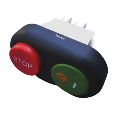 Interruttore ON / OFF R.G.V. per Affettatrici e Altro RGV Pulsante 220 V 306