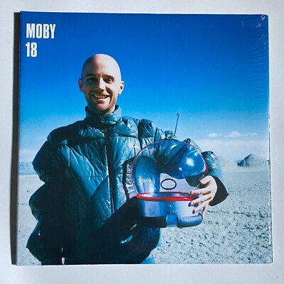 MOBY - 18 12'' DOUBLE LP Gatefold LP Jacket, 140 Gram