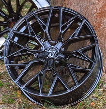 20" Jaguar XF Wolfrace Wolfsburg GTR Gloss Black 8.5j Alloys X4