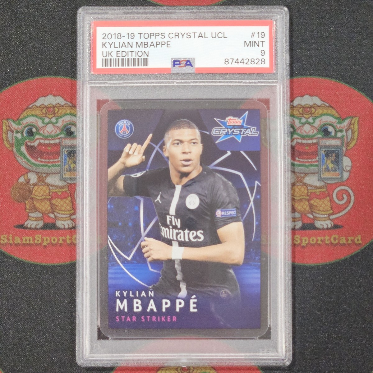 RC MBAPPE TOPPS CHROME 2018 ルーキーカード RC MBAPPE TOPPS CHROME 2018 ルーキーカード（Top 10 Kylian