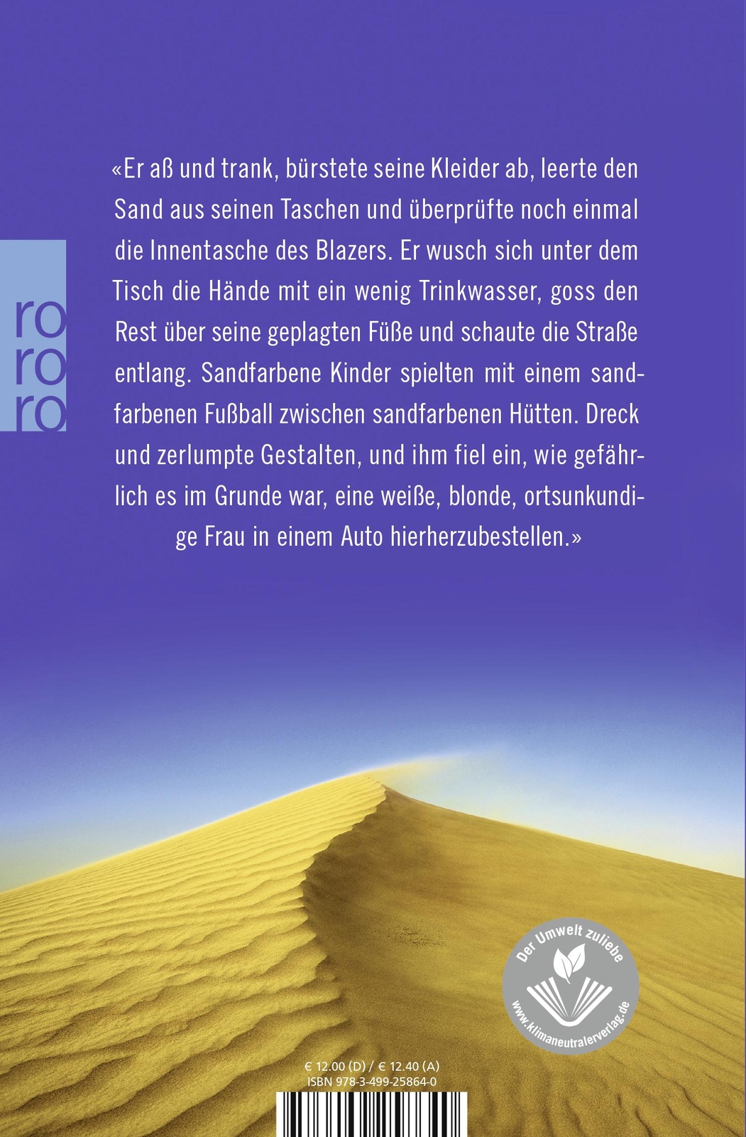 Thumbnail - Wolfgang Herrndorf / Sand / 9783499258640