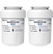 2 Pack Amazon Basics Replacement for GE MWF Refrigerator Water Filter Cartridge
