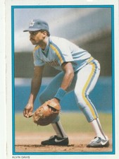 FREE SHIPPING-MINT-1985 Topps All-Star Collector's Edition Alvin Davis #8