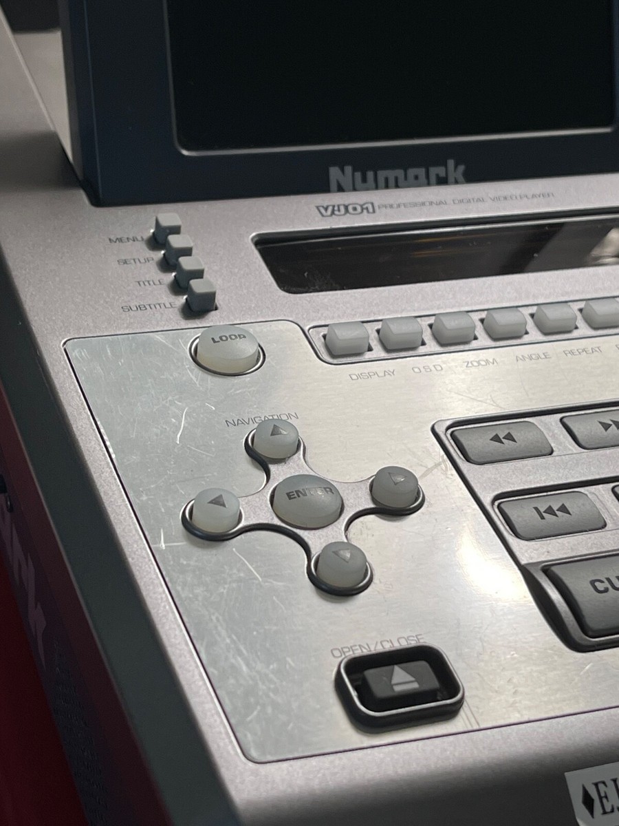 Pro Numark Digital Video Player Transcriber RATCVJ01-VJ