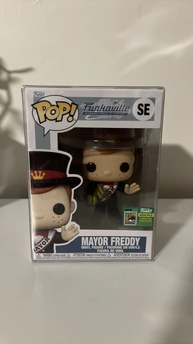 SDCC 2024 Funkoville Exclusive Funko Pop! Mayor Freddy LE 3000 Comic Con Sticker