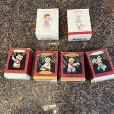 Hallmark Keepsake  And Keepsake Lot Of 6 .  Rosemary,Godchild Etc Etc