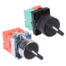 2 or 3 Position Momentary Latching Industrial 22mm Selector Switch 10A