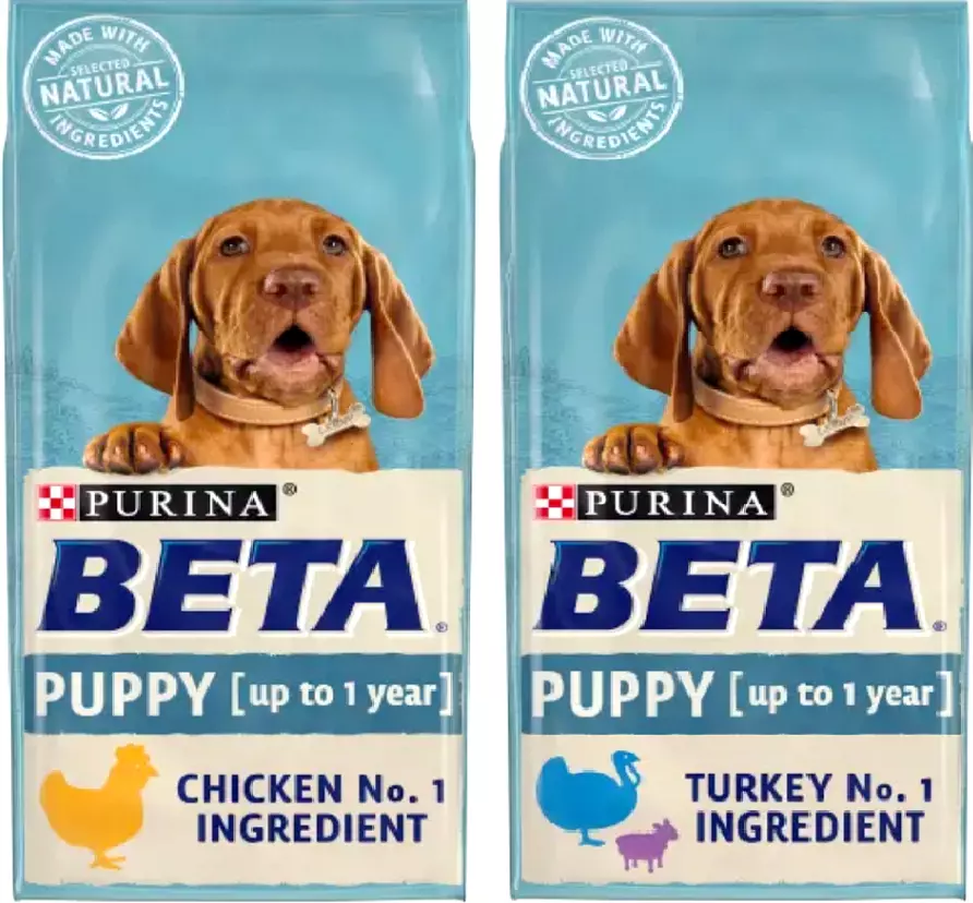 BETA PUPPY 2kg 14kg Purina Chicken Turkey Lamb Dog Food bp Puppies Feeds