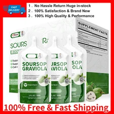 30Packs Soursop Graviola Liquid Soursop 1800mg Support Cell Regeneration