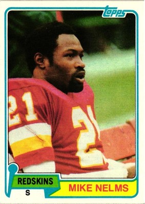 MIKE NELMS 1981 Topps FB #407 BUY ANY 2 ITEMS FOR 50% OFF B1007R4S2P5 ...