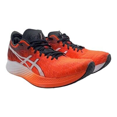  ASICS Women's Magic Speed Running Shoes, 5, Sunrise RED/White