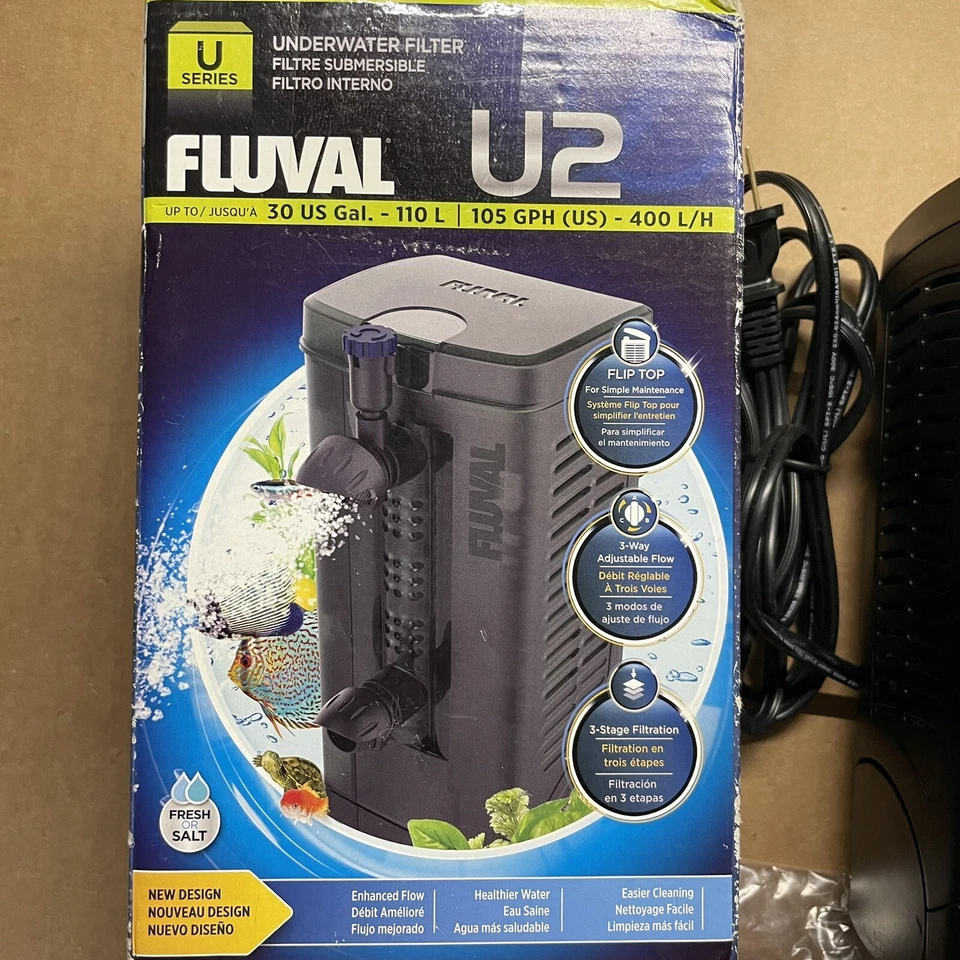Fluval U Series Underwater Filter for Aquariums U2 - Image 3 of 4