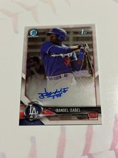 2018 Bowman - Chrome Prospect Autographs Ibandel Isabel #CPA-II